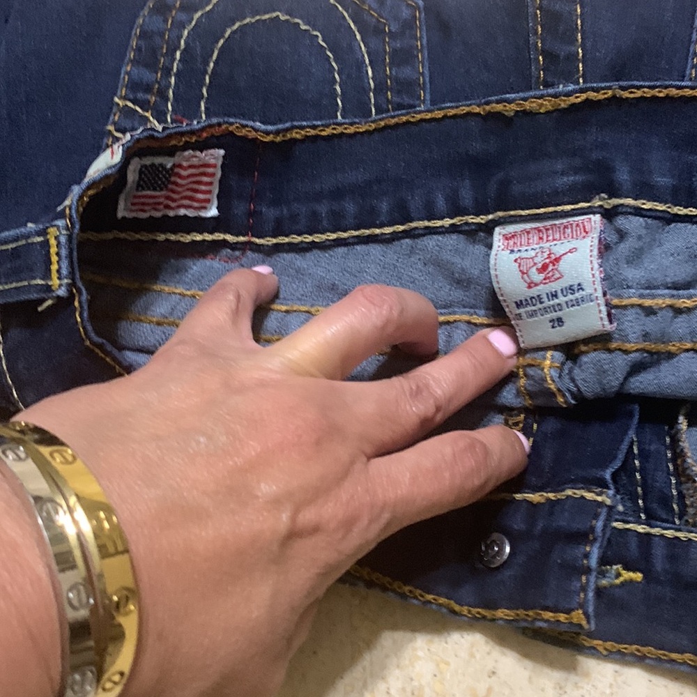 True Religion skinny jeans size 28 in new condition - Picture 5 of 8
